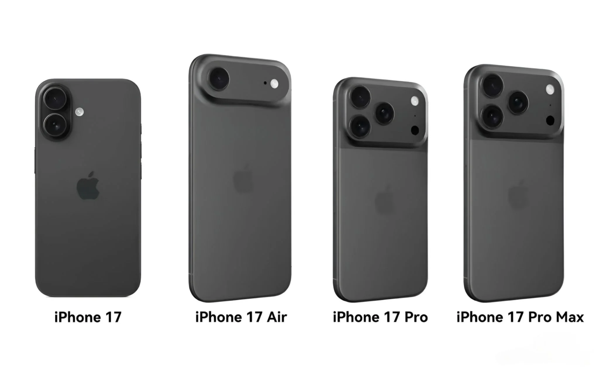 Дизайн всей линейки iPhone 17 раскрыт..